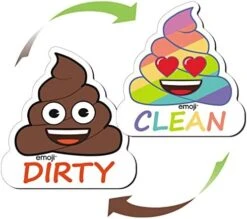 Sloth Stuff-Dishwasher Magnet Clean Dirty Sign -Double Sided Magnet Flip With Magnetic Plate For Any Dishwasher-Funny Signs Kitchen Gifts For Women Mom Kids -KitchenAid Shop 41564b pBsL. AC