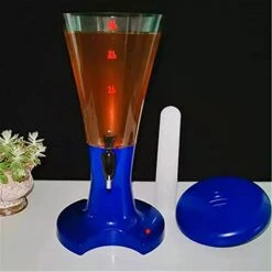 Beer Dispenser Drinks Dispenser Beer Dispenser,Beer Keg Juice Dispenser Beer Dispenser Cooler 3L Beverage Dispenser Separate Barrel Beverage Dispenser For Water (Color : Blue, Size : 48x20x24cm) -KitchenAid Shop 415CtEb4OVL