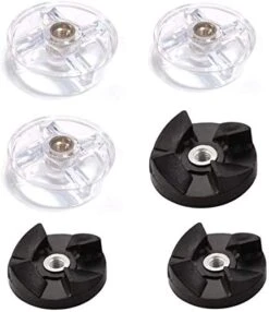 3pcs Base Gears & 3pcs Blade Gears Replacement Parts For Magic Bullet Blender Juicer Mixer