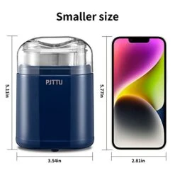 Electric Grinder For Herb, Spice, Pollen And Coffee | Fast Grinding For Flower Buds, Dry Spices, And Herbs | Compact Size (Blue) -KitchenAid Shop 415cu9G43xL