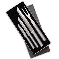 Ada Cutlery Prepare Then Carve Carving Knife Gift Set – Stainless Steel Blades With Aluminum Handles