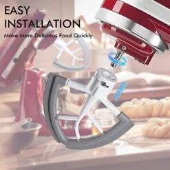 Flex Edge Beater Compatible With KitchenAid 4.5-5 Qt Tilt-head Stand Mixer，Beater With Silicone Edges -KitchenAid Shop 4160umbV8nL