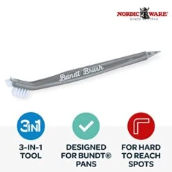 Nordic Ware Ultimate Bundt Cleaning Tool 7 Nordic Ware Ultimate Bundt Cleaning Tool -KitchenAid Shop 416XNGMgk9L