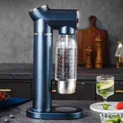 Sparkling Water Maker Machine,Soda Maker Machine For Home Use, Carbonated Drink Maker,Carbonate Anything, Easy To Clean, Home Soda Machine,5-Level Bubble Volume,Excluding CO2 Bottles -KitchenAid Shop 416cojMxasL 2