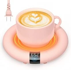 Coffee Mug Warmer, 2022 EasyAcc Coffee Warmer For Desk [with Silicon Cup Lid] Smart Mug Warmer Auto Shut Off, 3 Temp Setting To 167℉, Touch Switch, LED Display Cup Warmer For Office Home -Coffee Gift -KitchenAid Shop 416ecYOWAUL. AC