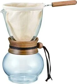 Hario Cloth Filters For Woodneck Drip Coffee Pot, 480ml, Natural, 3ct -KitchenAid Shop 416gML4LAEL. AC