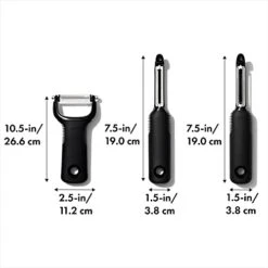 OXO Good Grips 3 Piece Peeler Set -KitchenAid Shop 416o8fTGK8L