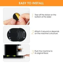 AIEVE Appliance Slider, 8Pcs Adhesive Magic Teflon Self Stick Slider For Most Countertop Small Kitchen Appliance Coffee Maker, Air Fryer, Pressure Cooker, Blender And More, Easy Moving & Saving Space 10 AIEVE Appliance Slider, 8Pcs Adhesive Magic Teflon Self Stick Slider For Most Countertop Small Kitchen Appliance Coffee Maker, Air Fryer, Pressure Cooker, Blender And More, Easy Moving & Saving Space -KitchenAid Shop 416wPRNdcKL