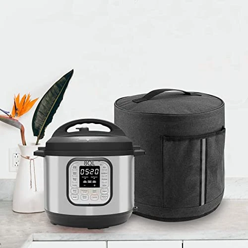 Kingshion Electric Pressure Cooker Cover Compatible With Electric Pressure Cooker,Slow Cooker Dustproof Cover For Most 8-Quart Slow Cookers And 8-Quart Electric Pressure Cookers (Dark Grey) 7 Kingshion Electric Pressure Cooker Cover Compatible With Electric Pressure Cooker,Slow Cooker Dustproof Cover For Most 8-Quart Slow Cookers And 8-Quart Electric Pressure Cookers (Dark Grey) - Image 5