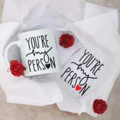 BFF Gifts: You're My Person 15oz Stemless Wine Glass - Bestfriend Gifts For Her - Gift For Best Friend Woman - Greys Anatomy Wine Glass - Your My Person Gifts - Perfect Birthday Gifts For Her -KitchenAid Shop 4179uVjS88L