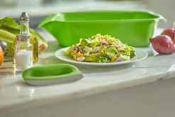 Salad Chopper Set With Mezzaluna Knife And Chopping Tray By Messless … (Chopping Set (Knife + Tray)) 8 Salad Chopper Set With Mezzaluna Knife And Chopping Tray By Messless … (Chopping Set (Knife + Tray)) -KitchenAid Shop 417E6r2yOeL