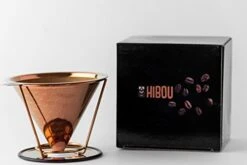 IBOU - Copper Coated Pour Over Coffee Dripper - Paperless Filter - Reusable & Ecofriendly - Honeycomb Design Dripper - Coffee Brewer - Chemex - Bodum - Carafe Compatible 9 IBOU - Copper Coated Pour Over Coffee Dripper - Paperless Filter - Reusable & Ecofriendly - Honeycomb Design Dripper - Coffee Brewer - Chemex - Bodum - Carafe Compatible -KitchenAid Shop 417FRLbAQgL