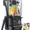 Professional Blender For Kitchen Quiet: Vacuum Commercial Blender For Shakes And Smoothies - 56oz Industrial Countertop Blenders - 1500W High Power Smoothie Blender With Shield, 29015 (56 Oz) 1 Professional Blender For Kitchen Quiet: Vacuum Commercial Blender For Shakes And Smoothies - 56oz Industrial Countertop Blenders - 1500W High Power Smoothie Blender With Shield, 29015 (56 Oz) -KitchenAid Shop 417Hor4ZN3L