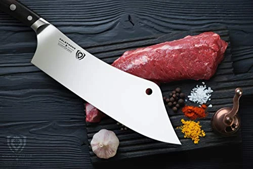 Chef & Cleaver Hybrid Knife - 12" Extra-Large - The 'Crixus - Gladiator Series Elite - German HC Steel - G10 Handle - Razor Sharp Kitchen Knife - W/Sheath - NSF Certified 6 Chef & Cleaver Hybrid Knife - 12" Extra-Large - The 'Crixus - Gladiator Series Elite - German HC Steel - G10 Handle - Razor Sharp Kitchen Knife - W/Sheath - NSF Certified - Image 4