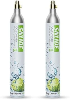 Soda Maker Exchanged CO2 Cylinder, 60L Screw-in Aluminim Cylinder With CO2 For Home Use Sparkling Water Maker -KitchenAid Shop 417R8izBT9L. AC