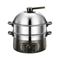 The Electric Food Steamer 60 Minutes Regular 28 Cm In Food Steamer Stainless Steel Diameter