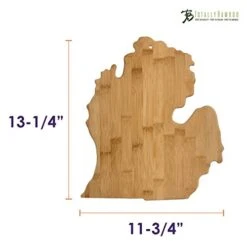 Michigan State Shaped Serving & Cutting Board, Large -KitchenAid Shop 417VfchpJDL