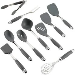 Gadgets Utensil Kitchen Pasta Cooking Tools Set, 3 Piece, Graphite Gray -KitchenAid Shop 417cEUe0YqL. AC