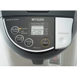 TIGER PDU-A30U-K Electric Water Boiler And Warmer, Stainless Black, 3.0-Liter -KitchenAid Shop 417cKOmnDfL
