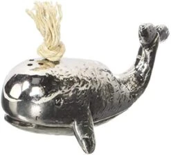 Mud Pie Crab Salt And Pepper Shaker Set, Silver 3 1/2" X 2 1/2" -KitchenAid Shop 417e8d429xL. AC