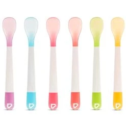 Munchkin® Lift™ Infant Spoons, Multicolored, 6 Pack