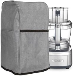 Crutello Food Processor Cover With Storage Pockets For Large Custom 11-14 Cup Processor -KitchenAid Shop 417s 6LY5PS. AC