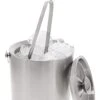 Stainless Steel Ice Bucket With Tongs Portable Double Wall (2.5 L 7.5 In) -KitchenAid Shop 417wJ7HcGAL