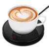 Coffee Mug Warmer For Desk, Heekle Smart Coffee Cup Warmer With Auto Shut Off, 2 Temperature Settings Electric Mug Warmer Candle Warmer, Portable Tea Warmer For Travel Office And Home Black (No Cup) -KitchenAid Shop 4186tSHrKKL