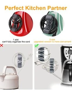 Mixer Slider Mat With 2 Pcs Cord Organizers - Mixer Mover Sliding Mat Pad Appliance Slider - Compatible With Tilt-Head Stand Mixer (Black Edge, 4.5-5 Qt) 17 Mixer Slider Mat With 2 Pcs Cord Organizers - Mixer Mover Sliding Mat Pad Appliance Slider - Compatible With Tilt-Head Stand Mixer (Black Edge, 4.5-5 Qt) -KitchenAid Shop 418A8CFvsYL