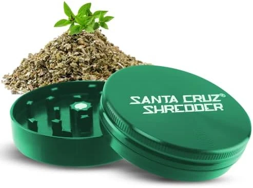 Metal Herb Grinder Knurled Top For Stronger Grip 2-Piece 2.2" (Blue) 10 Metal Herb Grinder Knurled Top For Stronger Grip 2-Piece 2.2" (Blue) - Image 8