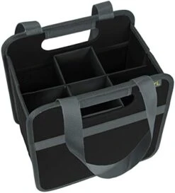 Meori 12 Bottle Wine Carrier, Padded Wine Bottle Storage Box, Collapsible Liquor Bottle Tote For 12 Glass Bottles -KitchenAid Shop 418KyH5ysaL. AC