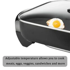 Large Capacity Nonstick Electric Skillet - Serves 4 To 6 People (16 Inch) -KitchenAid Shop 418NP9QW5nL