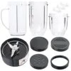 11 PCS Blender Replacement Parts Cross Blade 16OZ Replacement Cup With Handle,12OZ Short Cup With Lip Ring And Stay-Fresh Lid Replacement Cups Compatible With Magic Bullet Blender Cups MB1001 Series -KitchenAid Shop 418VK9kqFrL