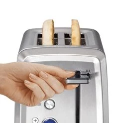 Hamilton Beach 2 Slice Toaster With Extra-Wide Slots, Bagel Setting, Toast Boost, Slide-Out Crumb Tray, Auto-Shutoff & Cancel Button, Digital With Defrost Function, Stainless Steel (22796) 13 Hamilton Beach 2 Slice Toaster With Extra-Wide Slots, Bagel Setting, Toast Boost, Slide-Out Crumb Tray, Auto-Shutoff & Cancel Button, Digital With Defrost Function, Stainless Steel (22796) -KitchenAid Shop 418Y3nLXi6L