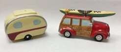 V Camper Woody Kayak Salt & Pepper Shaker S/P