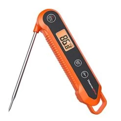 Digital Instant Read Meat Thermometer For Grilling Waterproof Kitchen Food Thermometer With Calibration & Backlight Smoker Oil Fry Candy Thermometer