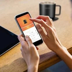 SITOO S3 Temperature Control Smart Mug With Lid, Coffee Mug Warmer With Mug For Desk Home Office, App Controlled Heated Coffee Cup, Self Heating Coffee Mug 11 Oz, Electric Mug-White Inner Wall 12 SITOO S3 Temperature Control Smart Mug With Lid, Coffee Mug Warmer With Mug For Desk Home Office, App Controlled Heated Coffee Cup, Self Heating Coffee Mug 11 Oz, Electric Mug-White Inner Wall -KitchenAid Shop 418ebsGXGAL