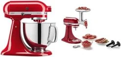 KitchenAid KSM150PSAQ Artisan Series 5-Qt. Stand Mixer With Pouring Shield - Aqua Sky & KSM2FPA Food Processor Attachment, Dicing Kit, Silver -KitchenAid Shop 418oMjMqKOL. AC