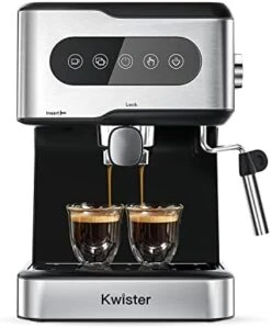 Espresso Machine 15 Bar, Espresso And Cappuccino Machine With Milk Frother, Espresso Maker With Steamer, Digital Touch Screen Coffee Machine With 50 Oz Water Tank 15 Espresso Machine 15 Bar, Espresso And Cappuccino Machine With Milk Frother, Espresso Maker With Steamer, Digital Touch Screen Coffee Machine With 50 Oz Water Tank -KitchenAid Shop 418urHt9qaL. AC 1