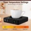 Coffee Mug Warmer With Auto Off Timer, Coffee Cup Warmer For Desk With Auto ON/Off, Coffee Warmer For Desk Auto Shut Off With 3-Temp Settings, Electric Coffee Cup Warmer, Wax Warmer, Warm Gift -KitchenAid Shop 418wlW6OnOL