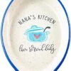 Mother's Day Gifts For Grandma - Spoon Rest For Grandma's Kitchen Counter Present For Granny - Nana’s Kitchen Décor - Ceramic Spoon Holder For Stove Top