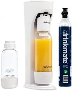 Mate OmniFizz Sparkling Water And Soda Maker, Carbonates Any Drink, Special Bundle - Includes 60L CO2 Cylinder, Two Carbonation Bottles, And Fizz Infuser, Matte Black -KitchenAid Shop 419VBUeS5L. AC