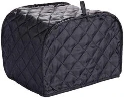 4-Slice Toaster Cover Bread Toaster Appliance Dust-proof Cover, Fits Most Standard 4 Slice Toasters, Machine Washable, Black -KitchenAid Shop 419ZMe6DKOL. AC