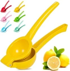 Metal Lemon Squeezer Lemon Juicer Lime Squeezer, Manual Juicer Citrus Squeezer, Premium Quality Hand Juicer -KitchenAid Shop 419fDzlRooS. AC