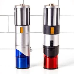 Star Wars Lightsaber Electric Salt And Pepper Mill Grinder (Pack Of 2) 7 Star Wars Lightsaber Electric Salt And Pepper Mill Grinder (Pack Of 2) -KitchenAid Shop 419vWXNuFOL