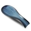 Ceramic Spoon Rest For Stove Top, Porcelain Spoon Holder For Kitchen Counter Cooking Utensil Home Decor, Navy