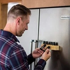 Oil Life- Bamboo Essential Oil Storage Tray 15 Bottles | Holds Fifteen 15ml Dottera Bottles Bamboo Aromatherapy Display Caddy (6 Bottles) -KitchenAid Shop 41A5E0PNTvL