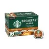 Starbucks Medium Roast K-Cup Coffee Pods — Breakfast Blend For Keurig Brewers — 1 Box (10 Pods) -KitchenAid Shop 41A5HJ7cKaL