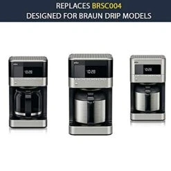 OLDTONE Activated Carbon Water Filters Fits BRAUN Coffee Makers And Brewers Replacement For Your BRAUN Charcoal Water Filter (12 Pack) -KitchenAid Shop 41A6Wpx3OcL