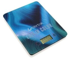 Digital Scale, Tempered Glass Scale For Measuring Fits Most Color Trays And Stations, Measures Quantities In Lb, Oz, Ml, G, Kg, Sleek 8" X 6.5" Design